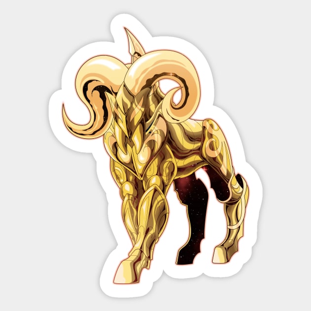 Zodiac - ARIES Sticker by YueGraphicDesign